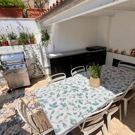 度假居 Huge Superb Duplex Old Town 锡切斯